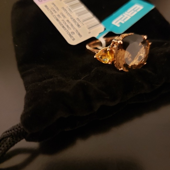 EFFY Smoky Quartz (5-1/3 Ct. T.W.) & Citrine (3/4 - Picture 6 of 8